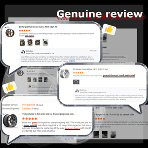 Zw Cao cấp sáng bạc cho BMW 6061 17 20 18 19 inch 22x12 giả mạo lõm hợp kim tùy chỉnh 5x112 xe 5x120 bánh xe - Product Image 5