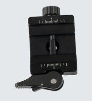 Adaptateur de base en aluminium pour plaque universelle Compatibilité Prise de vue multiple Photographie pour la sécurité Plaque universelle