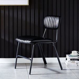 American BBQ Cafe sedie a sdraio in metallo moderno <span class=keywords><strong>Bar</strong></span> Pub sgabelli Coffee Shop ristorante sedie con sedili in tessuto - Product Image 6