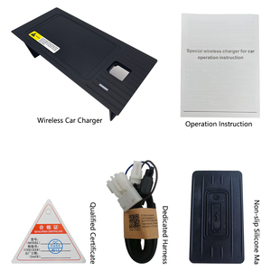 Cargador rápido inalámbrico Qi para BMW Serie 7 | Almohadilla de carga inteligente para automóvil y soporte para teléfono - Product Image 6