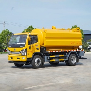 Camion-citerne d'aspiration des eaux usées léger de 6 m³ avec châssis 4x2, véhicule d'assainissement pour le traitement des eaux usées - Product Image 2