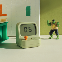 Bestseller MUID Style Retro Gameboy Kreativer Digitaler Wecker LCD-Display Countdown-Timer Smart Snooze für Studenten Schreibtisch