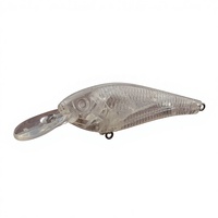 Corps de leurre de pêche Minnow brut, non peint, usinable, 9,20 cm, 8,0 g, G55