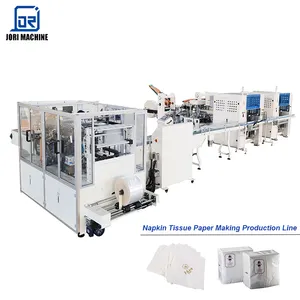 New Arrivals Fully Automatic Napkin Paper Making Serviettes Tissue Paper Folding Machine Factory Price