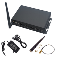 Mini PC Industrial sin Ventilador Rockchip RK3568/RK3566 con Soporte para Pantalla Android/Linux/Ubuntu para Señalización Digital y Cliente Ligero
