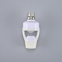 Support de lampe LED avec capteur de mouvement infrarouge PIR 360 degrés, prise B22, compatible AC 110V/220V