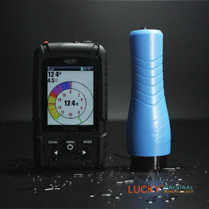 เครื่องหาปลา Lucky Fish Finder หน้าจอสี แสดงระดับความลึก 183 เมตร เครื่องตรวจจับโซนาร์สำหรับตกปลาในน้ำแข็ง ใช้งานกลางแจ้ง - Product Image 2