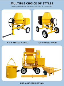 Mezcladora de Concreto Pequeña a Precio Económico, Motor de 2.2/2.8/4kw, Mini Mezcladora de Cemento para Construcción - Product Image 4