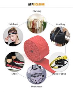 สายรัดกระเป๋าเป้สะพายหลังแบบทอผ้าแจ็คการ์ดโพลีโพรพิลีน PP ขนาด 32 มม. พร้อมโลโก้สั่งทำ - Product Image 6