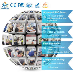 Au Bạc IP65 năng lượng mặt trời Powered <span class=keywords><strong>RGB</strong></span> <span class=keywords><strong>LED</strong></span> Dây đèn ngoài trời Vườn giáng sinh trang trí dây đồng chiếu sáng trang trí - Product Image 5