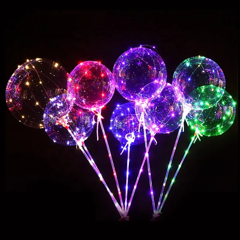 Украшение для вечеринки и мероприятия, светящийся воздушный шар, мигающий светодиодный светящийся шар bobo