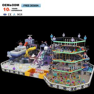 Attrezzature per il divertimento del trampolino dei bambini su misura a tema del videogioco commerciale, parco avventura dell'interno di espansione del guerriero - Product Image 5