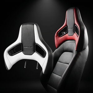 SSCUS Siège de voiture en cuir PU Orifix à installation facile avec appuie-tête de course et mousse injectée à froid - Product Image 1