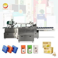 Machine d'emballage automatique ORME à grande vitesse pour boîtes de craie, boîtes en plastique et cartons, idéale pour les sachets de thé