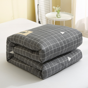 Couette en coton, matelas pour dortoir étudiant, couette en coton, garnissage, pour une personne, printemps, automne, hiver, matelas épais - Product Image 4