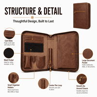 Étui de transport pour Bible en cuir PU classique personnalisé avec poche avant, organiseur de livres, housse de protection pour Bible, sac de transport pour études