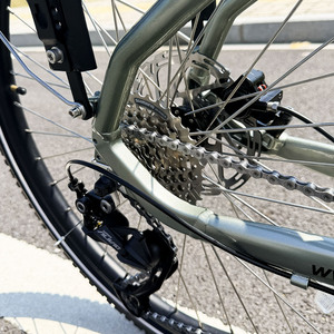 Triciclo Eléctrico de Carrocería Abierta, 25KM/H, Marco de Aleación, 48v 15ah 250w, Motor de Tracción Media, Uso para Pasajeros, 9 Velocidades - Product Image 6
