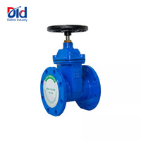 Vanne à opercule manuelle en fonte ductile de 2 pouces (125 mm) à bride non élévatrice, à souder bout à bout, pour applications pétrolières et gazéfiées, modèle DIN 3352