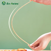 Brochettes et bâtonnets à légumes en bambou 100 % naturel de haute qualité, multi-tailles, pour barbecue en plein air, camping, écologiques, résistants à la chaleur