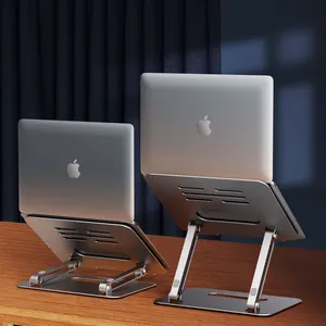 Boneruy — support pliable en aluminium pour ordinateur, support de bureau réglable en hauteur pour ordinateur portable et Notebook