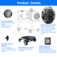 Compresseur d'air à vis monophasé ou triphasé 7.5kW 230V 60Hz débit 40CFM 115PSI expédition deux en un incluse