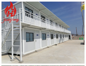 บ้านสำเร็จรูปขนาดเล็กแบบพกพาเคลื่อนย้ายได้ สำหรับสวน สำนักงาน บ้านพักคนงาน โรงแรม โรงเรียน ทำจากเหล็กพับได้ - Product Image 6