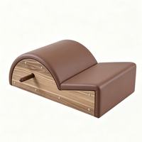 MZMM Ensemble complet 5 pièces en bois de noyer pour Pilates : Cadillac, Reformer, Ladder Barrel, Wunda Chair, Correcteur de colonne vertébrale pour Studio de Pilates