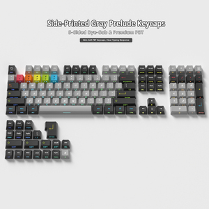 Teclas Retroiluminadas RGB para Juegos, PBT+PC OEM Cherry Height, 128 Teclas |   Sublimación de Tinta de 5 Lados Personalizable, Venta al por Mayor Directa de Fábrica - Product Image 4