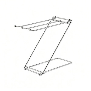 Ripai Foldable Dishcloth Drainer Stainless Steel Single Layer Kitchen Sink <b>Drying</b> <b>Rack</b> With Folding Design - Product Image 2