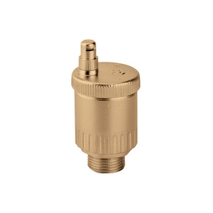 Valvola di sfiato aria automatica 1 pollice con filettatura M per sistemi HVAC - Product Image 1