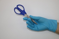 100 Boîte Médicale En Gros Fabricants Enduit Pas Cher Prix Bleu Jetable Noir Nitrile Gants Sans Poudre