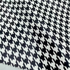 PFAS FREE Classic סִגְנוֹן Rexine חומר עיצוב דפוס בד בגדי עור PU עבור מכנסיים בגדים שמלות תחפושות - Product Image 2