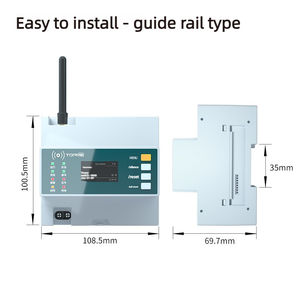 Système de surveillance des défaillances de courant et de détection d'incendie pour armoire électrique Toprie TP643 - Product Image 2