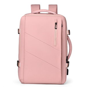 Mochila para Portátil de Gran Capacidad para Mujer, 16.1 Pulgadas, Expandible, para Viajes de Negocios, <span class=keywords><strong>Bolsa</strong></span> de Equipaje de EVA, Diseño Moderno - Product Image 1