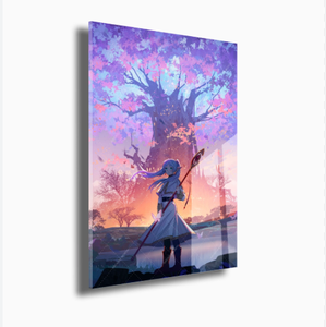 Soporte de acrílico personalizado DIY para fotos de anime, impreso a todo color, decoración de pared con personajes de videojuegos, forma personalizada, económico, adorno coleccionable - Product Image 1