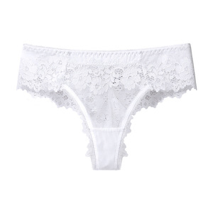 <span class=keywords><strong>Slip</strong></span> da <span class=keywords><strong>Donna</strong></span> in Pizzo con Ricami e Tessuto Lavorato a Maglia, Mutandine Traspiranti per Adulti - Product Image 4