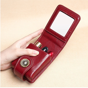 Cartera Pequeña Vintage de Cuero PU para Hombre con Cadena, Borla, Forro de Poliéster, Patrón de Hilo y Cierre de Cremallera con Broche - Product Image 3