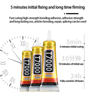 50ML FIXWANT T7000 Black Contact Cellphone Tablet Repair Adhesive Strong T-7000 Glue with Fine Needle Outlet - Product Image 2