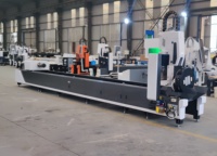 Machine de découpe au laser à fibre 1,5 kW pour tôles, CNC 3 axes, numérique, haute précision, automatique, haute productivité, facile à utiliser
