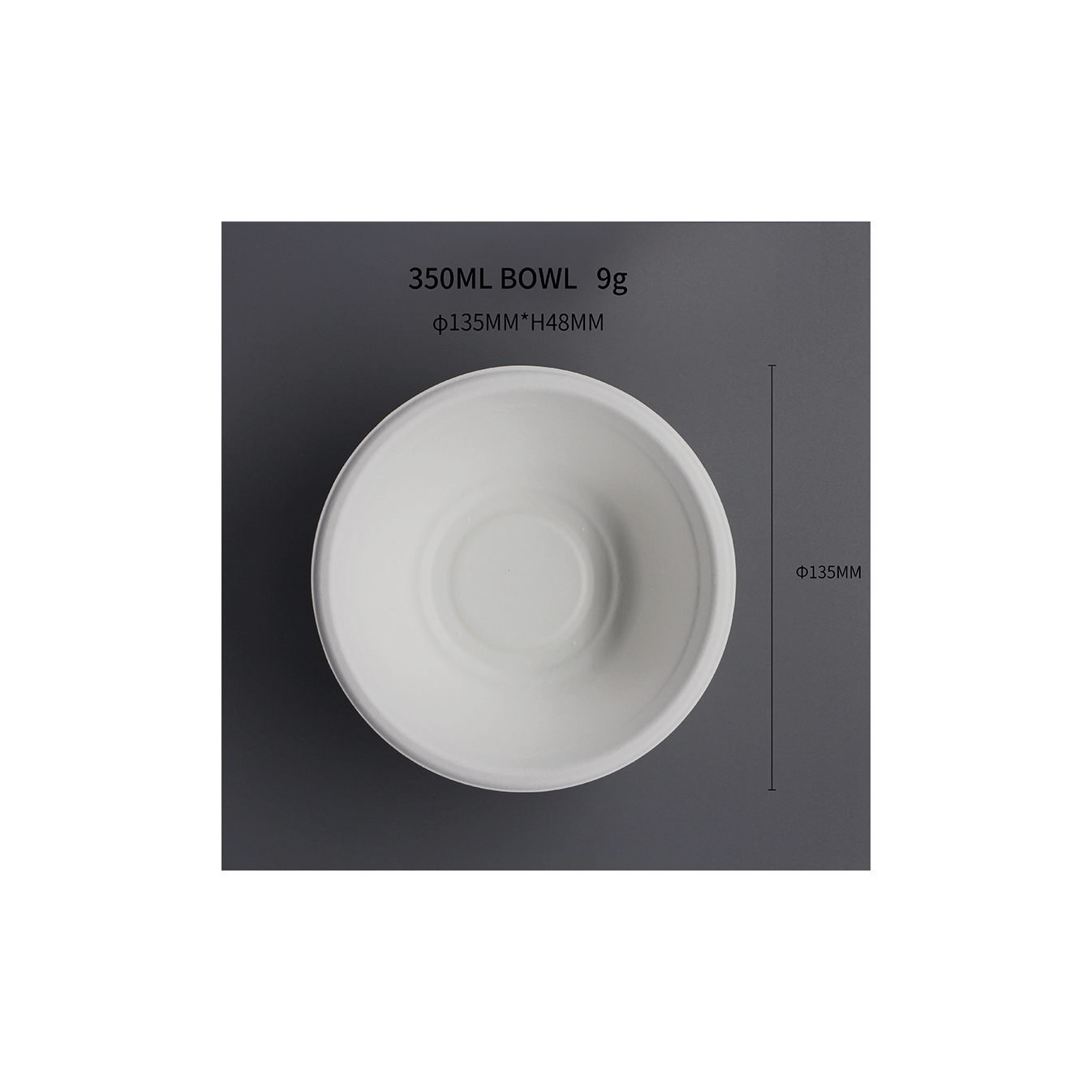 High Quality Eco-Friendly Tableware Paper Bowls and Plates Disposable Food Bowl Party 125 Pcs/bag, 8 Bags/carton 350ml SINCERE