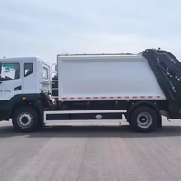 Camion de collecte des déchets à grande capacité Sunlong automatique, 100% électrique, 4x2, avec compacteur à pompe motorisée, norme d'émission Euro 6