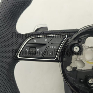 หนังแท้แบบเจาะรู รุ่นยอดนิยมสำหรับพวงมาลัยรถยนต์ออดี้ รุ่น A3 A4 A4L A5 A7L A8 Q5 Q7 B9 A6 R8 - Product Image 5