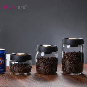 Vacare OEM/ODM Pots sous vide en verre borosilicate de qualité alimentaire pour emballage de CBD, étanches, pour usage culinaire, logo personnalisé disponible, Fresh Lock - Product Image 5