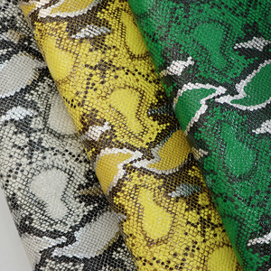 <span class=keywords><strong>Pelle</strong></span> Sintetica PU Lucida con Stampa <span class=keywords><strong>Pelle</strong></span> <span class=keywords><strong>di</strong></span> <span class=keywords><strong>Serpente</strong></span> Naturale 1.0mm per Borse e Valigie alla Moda - Product Image 3