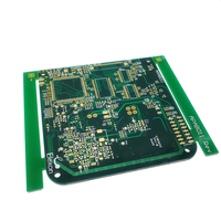 Alta frecuencia blanco amarillo rojo serigrafía 4L 6L Fr4 placa de circuito impreso Shenzhen Pcb placa láser perforación 1:1