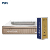 AIDI Hochwertige Schlaf-Matratze mit Anpassbarer Massage-Gel-Memoryschaum-Hybridtechnologie, Taschenfederkern, Weiche Festigkeit für Schlafzimmer, Schule, Krankenhaus