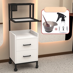 Salon Styling Trolley with Storage, Durable <strong>Hairdressing</strong> Cart for Beauty &amp; Hair Studio - Product Image 4