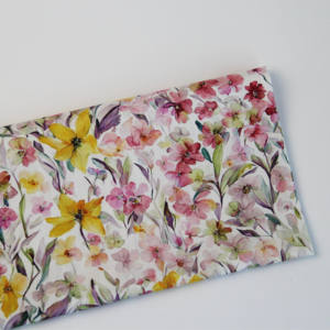 Kain Katun Poplin Organik 100% Liberty London Tana Lawn 2024, Tenun Digital Motif Botani untuk Gaun - Product Image 4