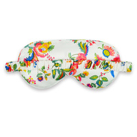 Masque de sommeil en satin double face personnalisé, confortable, respirant, imprimé floral, pour la mode et le sommeil