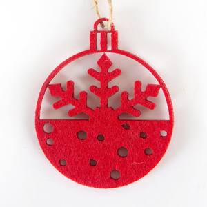 Pendentif en feutre de décorations de Noël directes d'usine pour un décor de réveillon du Nouvel An - Product Image 6